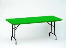 Bright Color Plastic Folding Tables