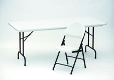 Plastic Folding Table and Chair